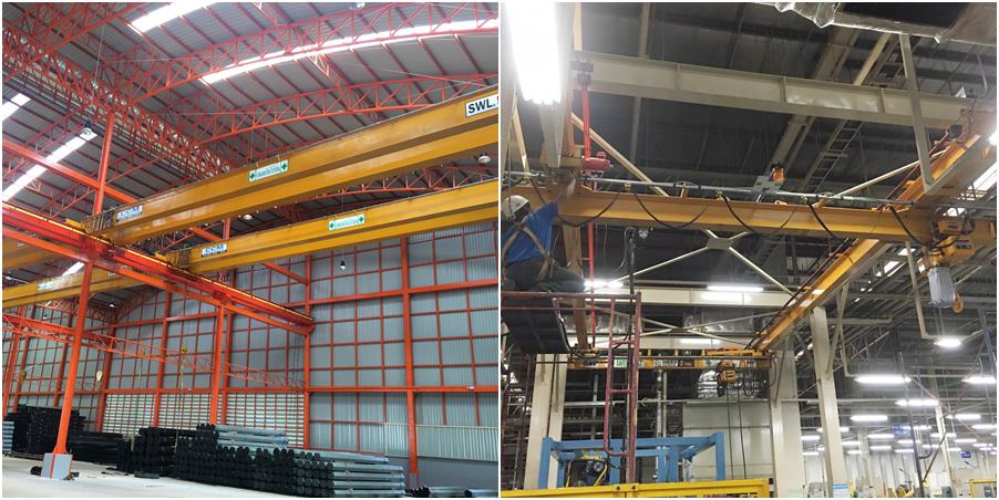 บริษัทรับติดตั้ง overhead crane