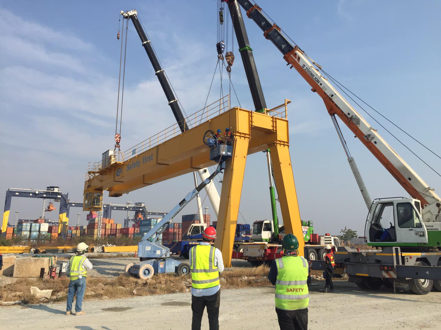 รับงานติดตั้งระบบเครนโรงงาน